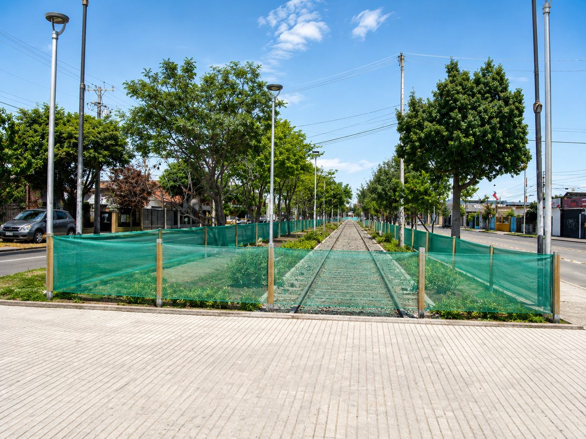 Urbanización con ciclovía